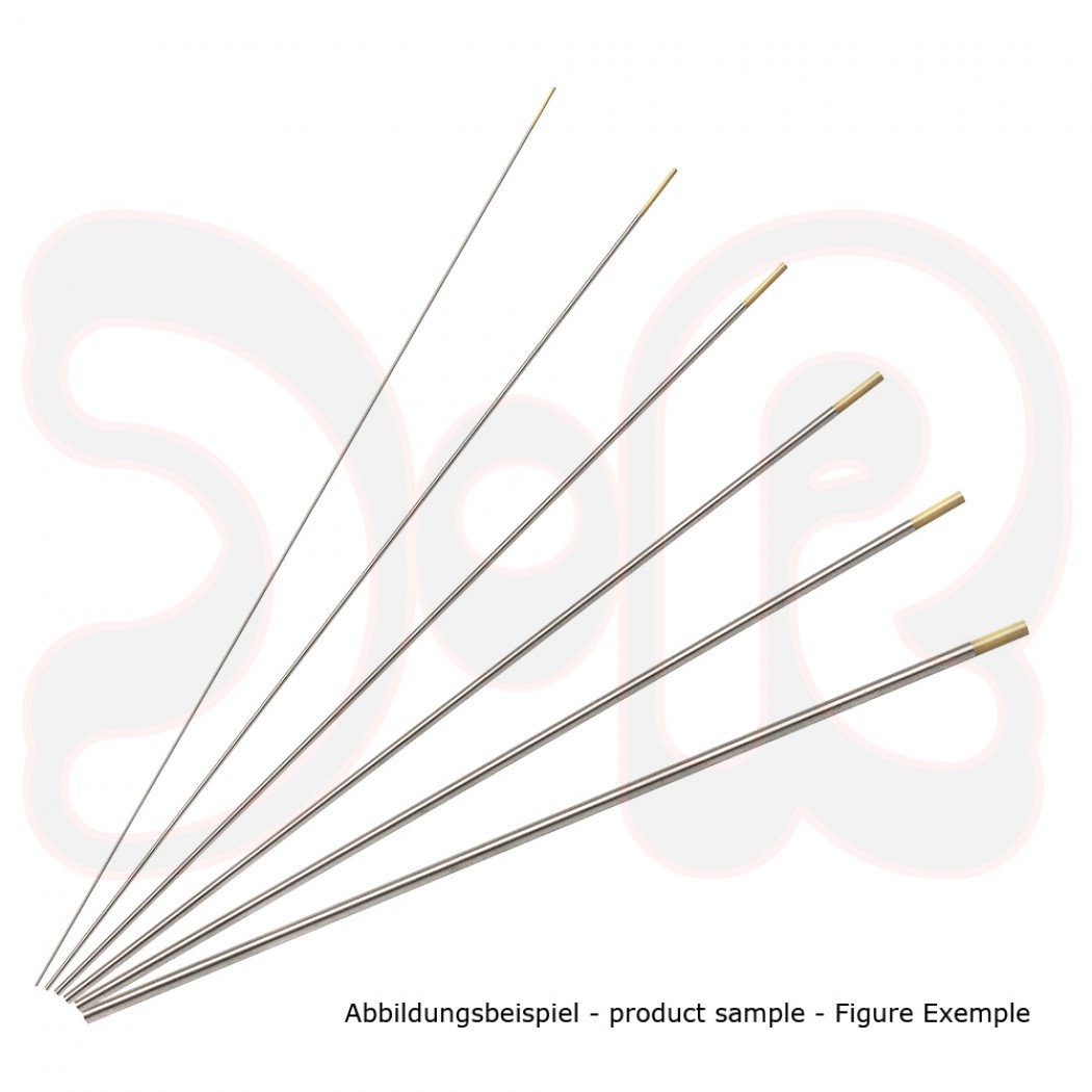 SCAPP Wolframelektrode WL 15 gold Ø 1,6 x 175 mm nach EN ISO 6848:2015