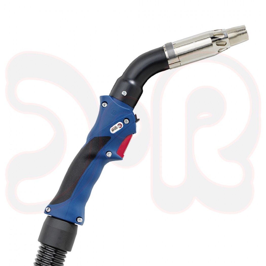 BINZEL MIG/MAG-Rauchgas-Absaugbrenner RAB GRIP 25 AK 4 m, gasgekühlt