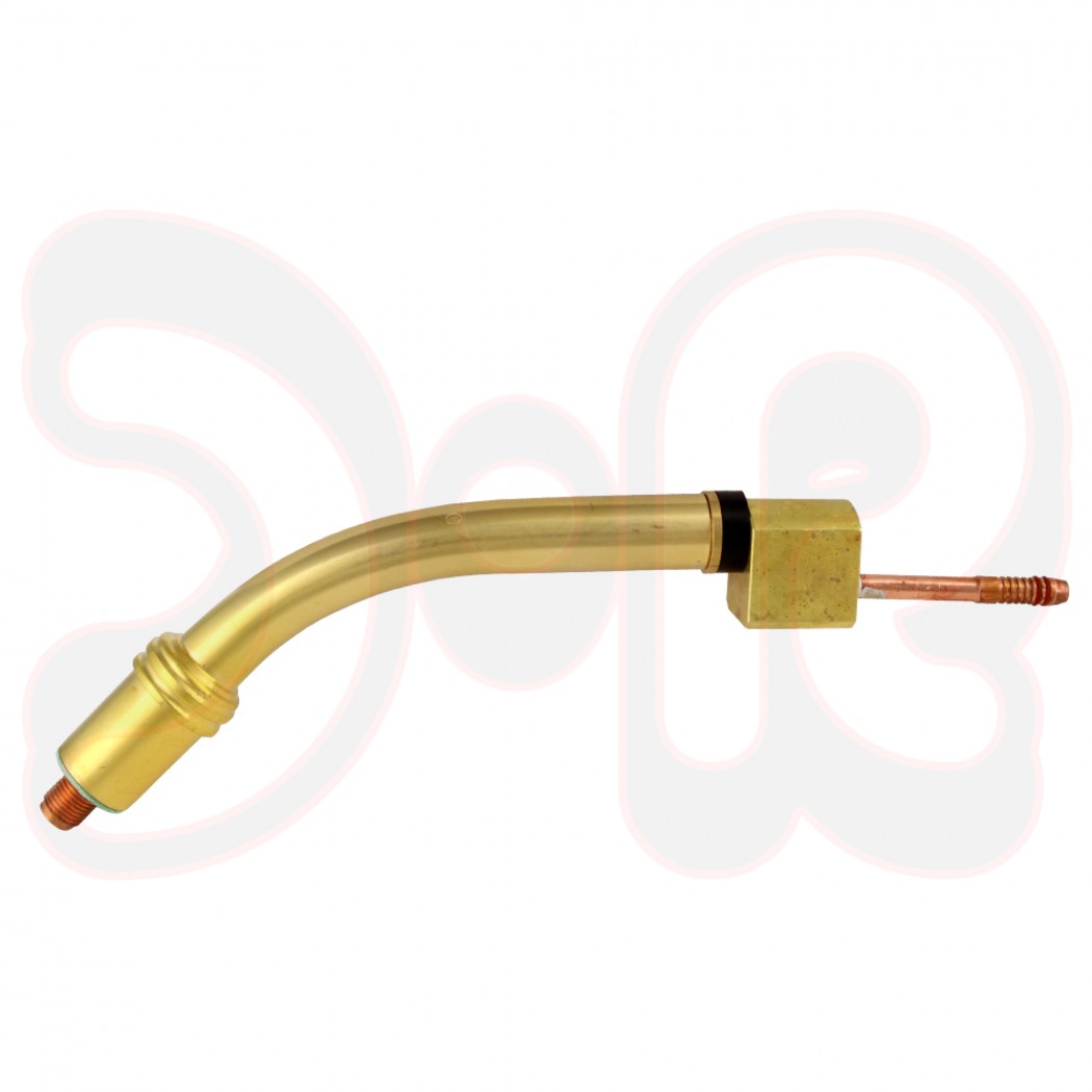 BINZEL Brennerhals für MB EVO/EVO PRO 401 D, 50° gebogen