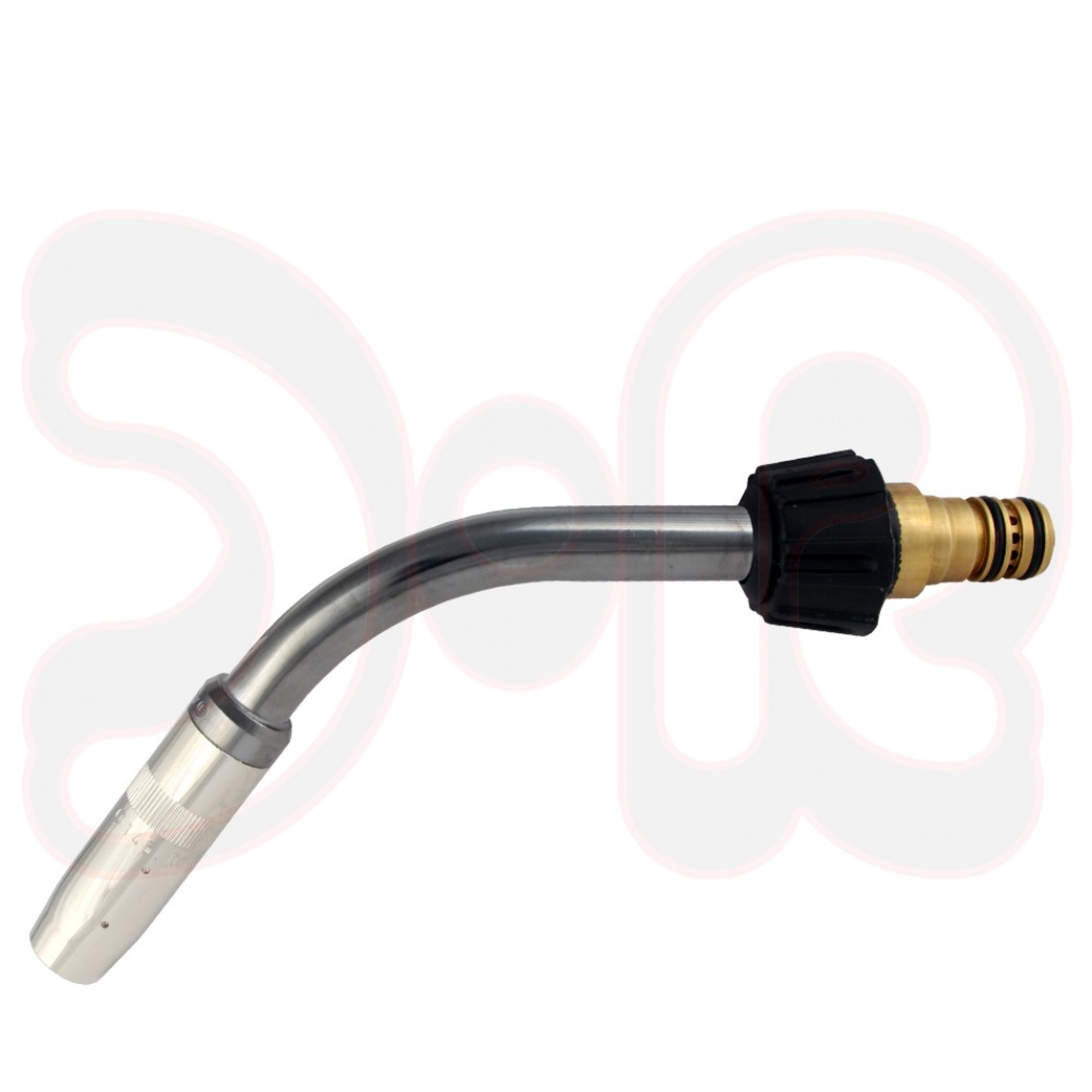 BINZEL Kombi-Brennerhals ABIMIG W T 440, komplett - 1,2 mm, 60°, L: 165, H: 105, NW14,5
