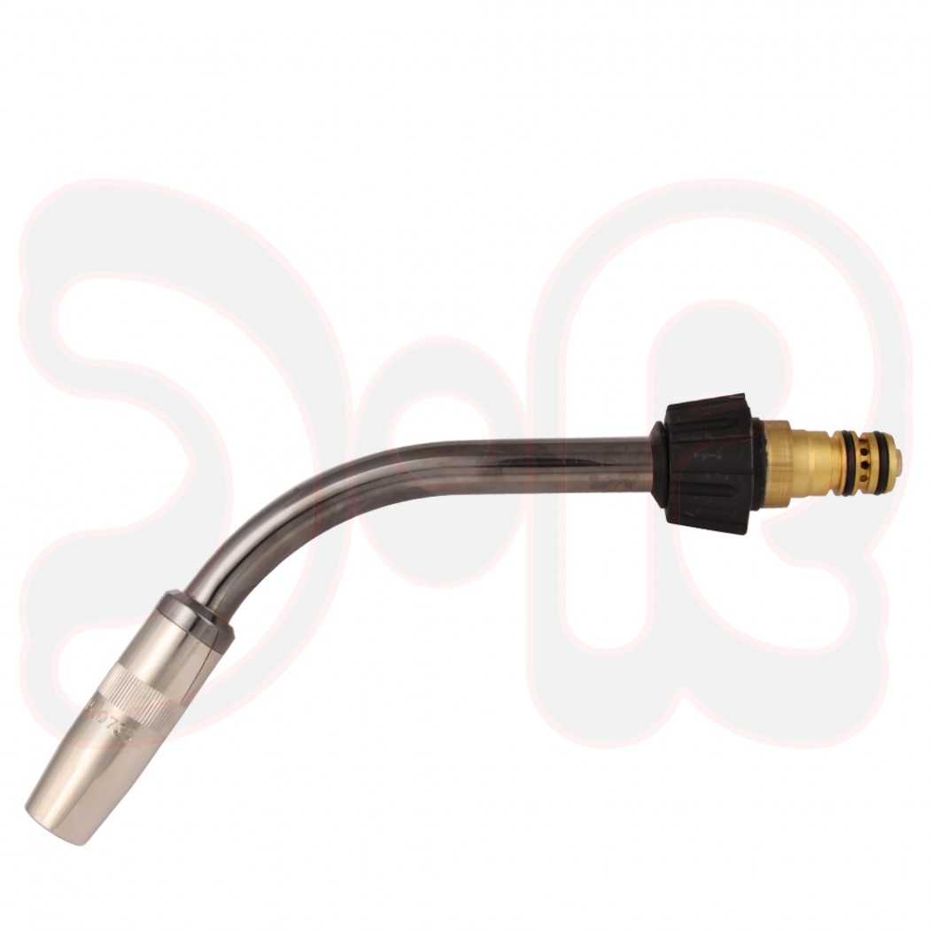 BINZEL Kombi-Brennerhals ABIMIG W T 540, komplett - 1,2 mm, 60°, L: 190, H: 105, NW16