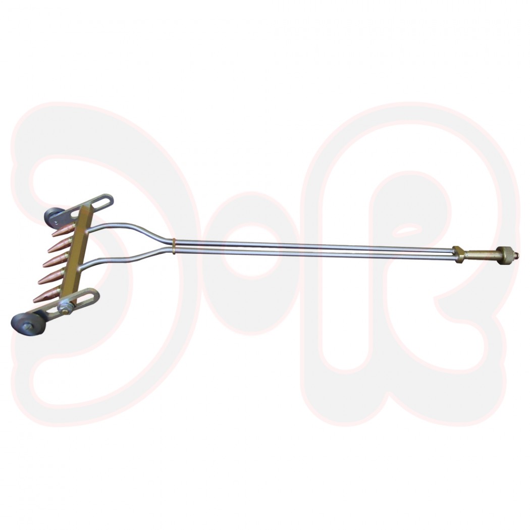 MWW Richtbrennereinsatz,5-fach,Düsenabstand 30mm,Mischrohrlänge ca.500mm,Schweißdüse 2-4mm,Acetylen