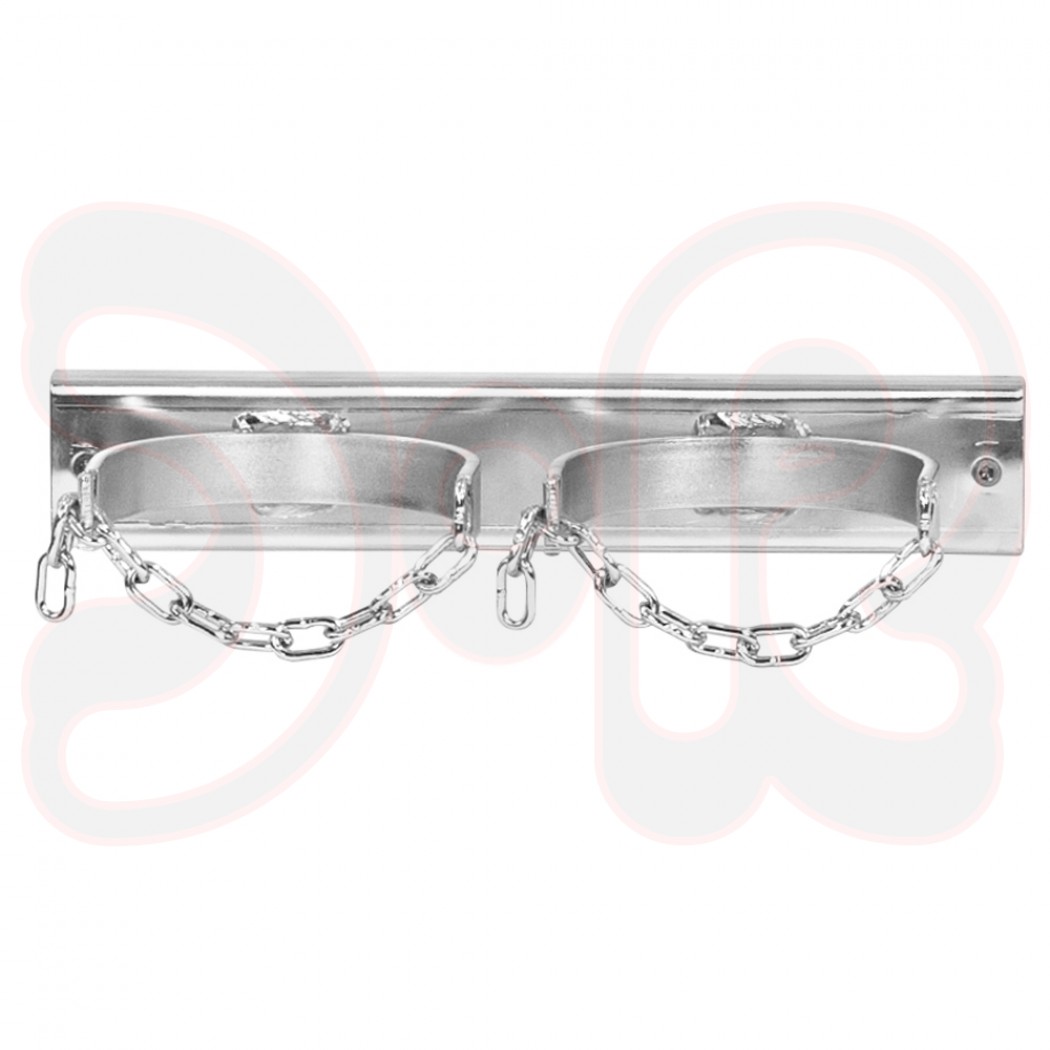 Wandhalterung für 2 x 10l Gasflaschen