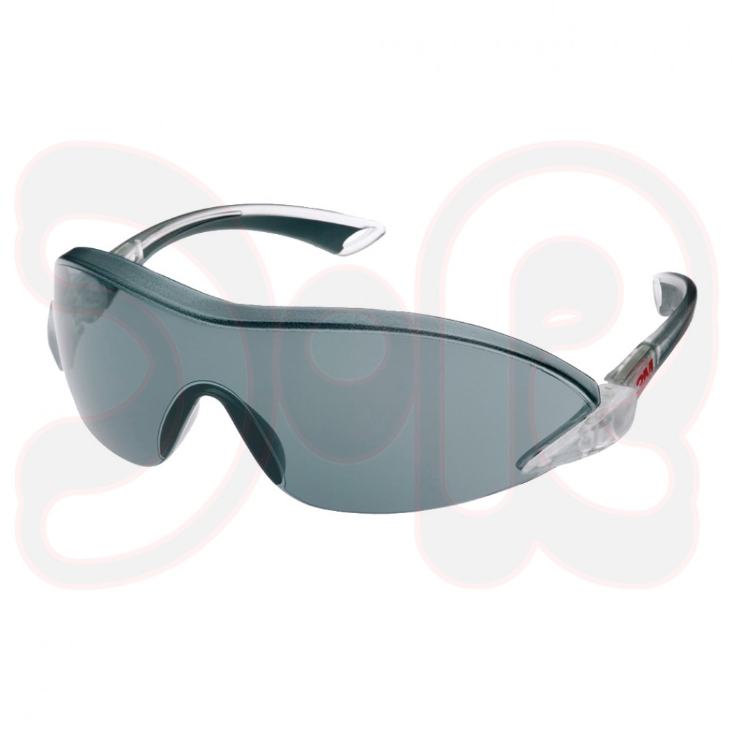 3M 2841 Schutzbrille (AS, AF, UV), graue Gläser