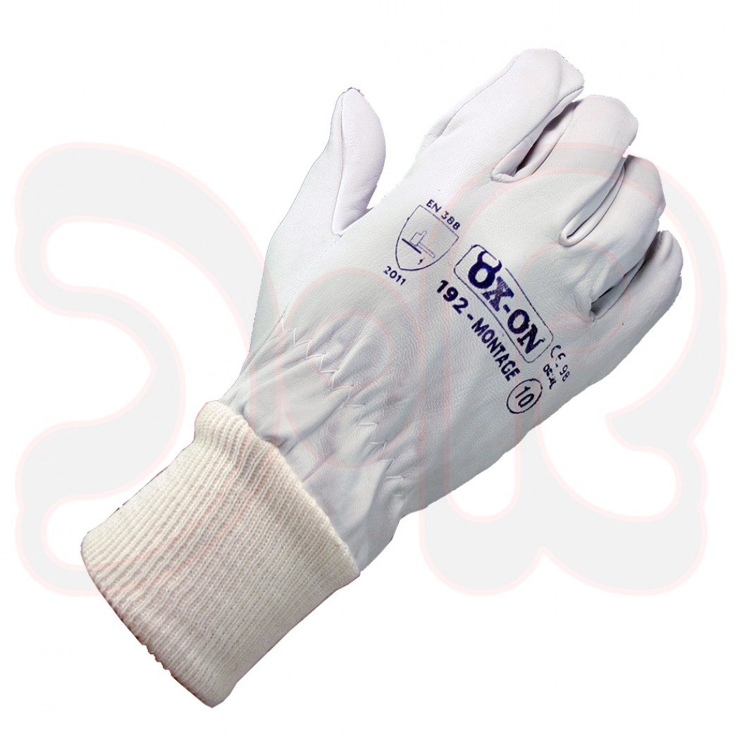 WIG-Schweißerhandschuhe Gr.11 Vollnappa natur, kurz mit Strickbund