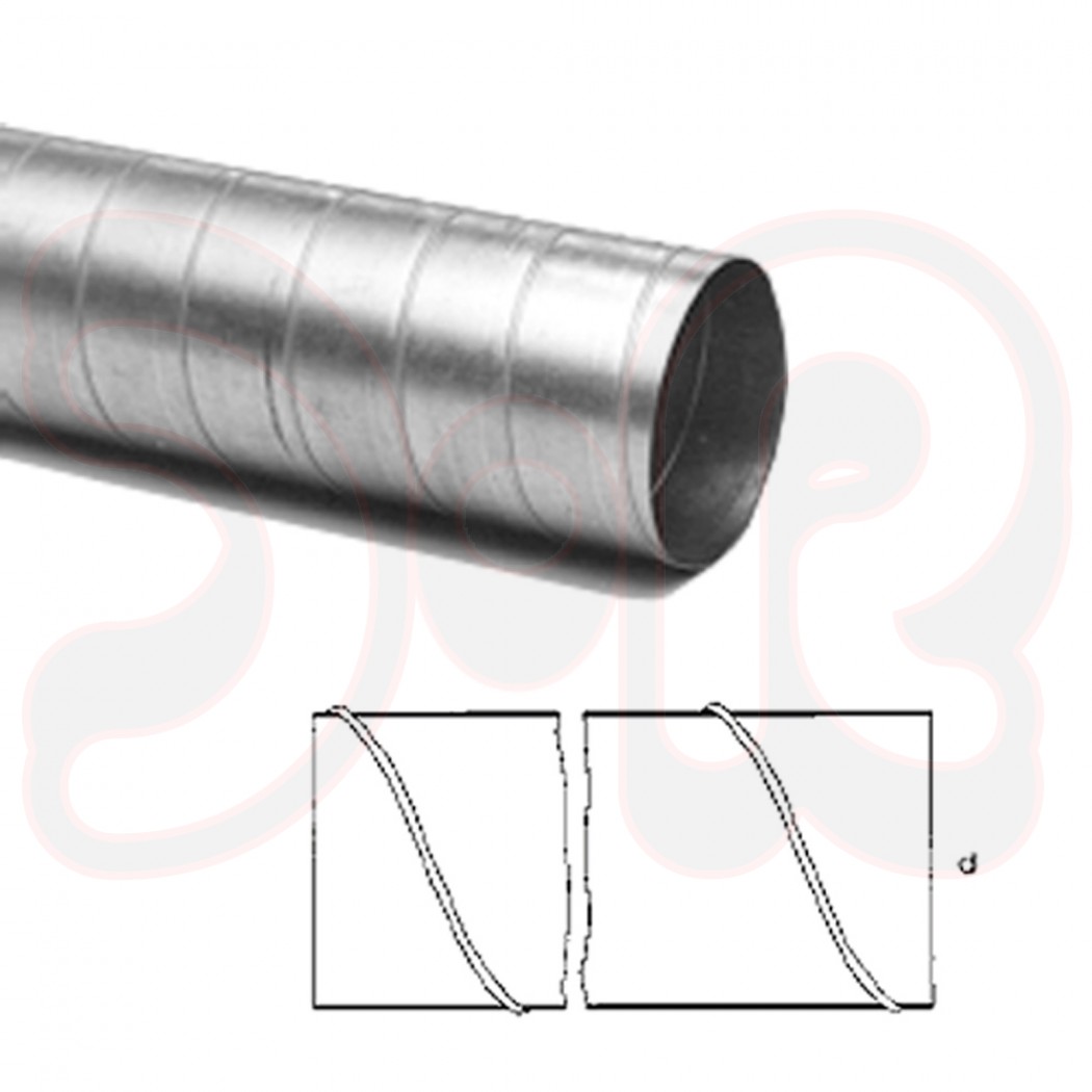 Wickelfalzrohr verzinkt Ø 315 x 0,6mm 3,0m lang