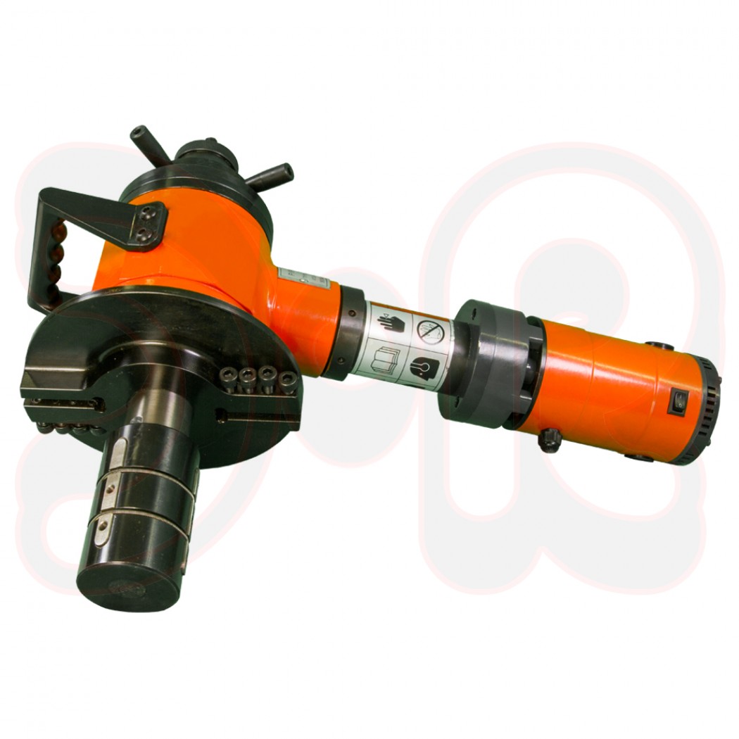 SCAPP elektrische Rohr-Anfasmaschine MINI 159, Antrieb senkrecht zur Rohrachse, für Rohr-Ø 65-159 mm
