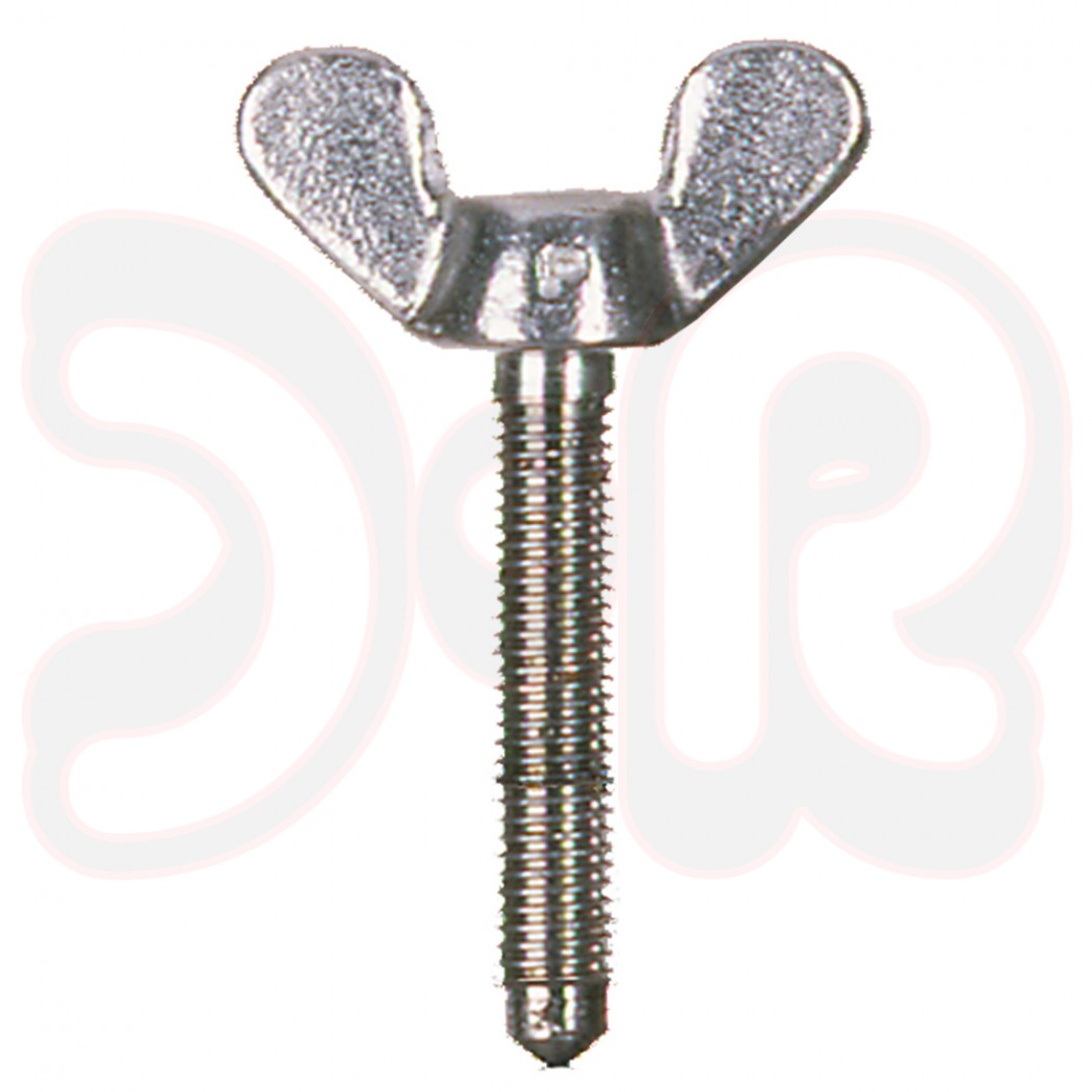Flügelschrauben für Rohr-Schnellspanner, 10 - 14", M12 x 60mm, Edelstahl