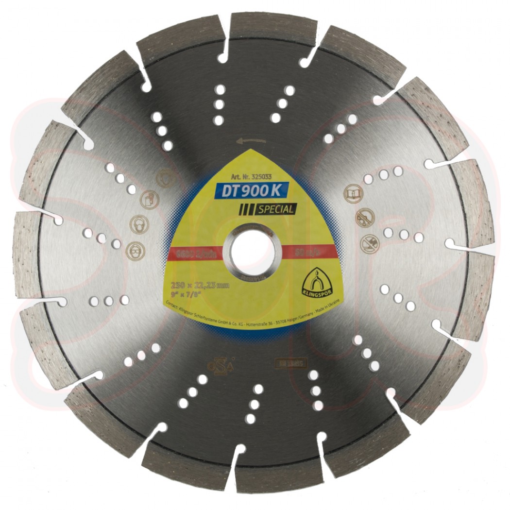 KLINGSPOR DT 900 K Diamanttrennscheiben