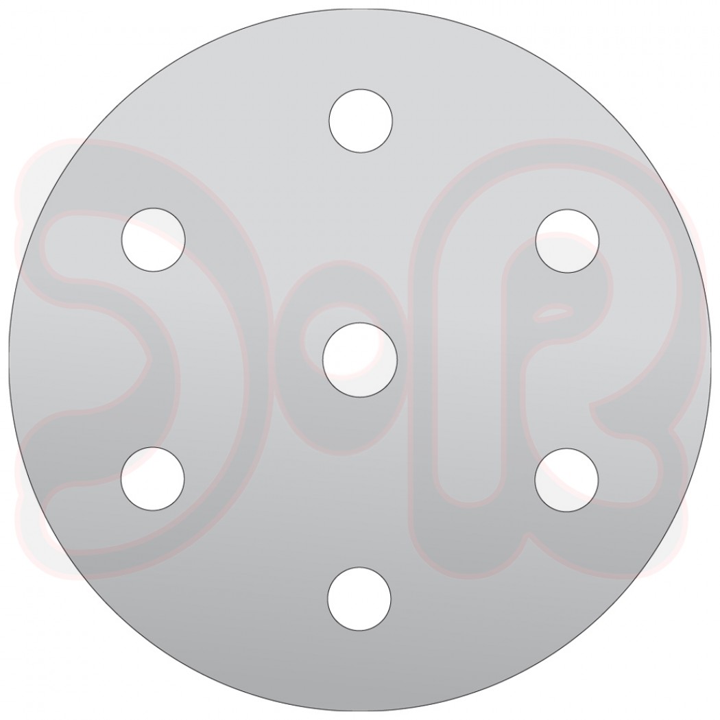 3M Schleifscheibe Klett Hookit 260L Lochung: LD601A, Ø: 150mm, Korn: P800