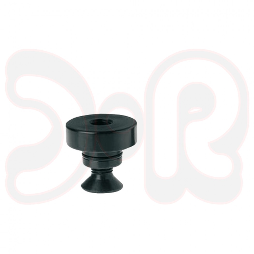 SIEGMUND System 28 Adapter Rohling ohne Lochbild für Schnellspanner, Länge 29,5 mm, Materialstärke 1