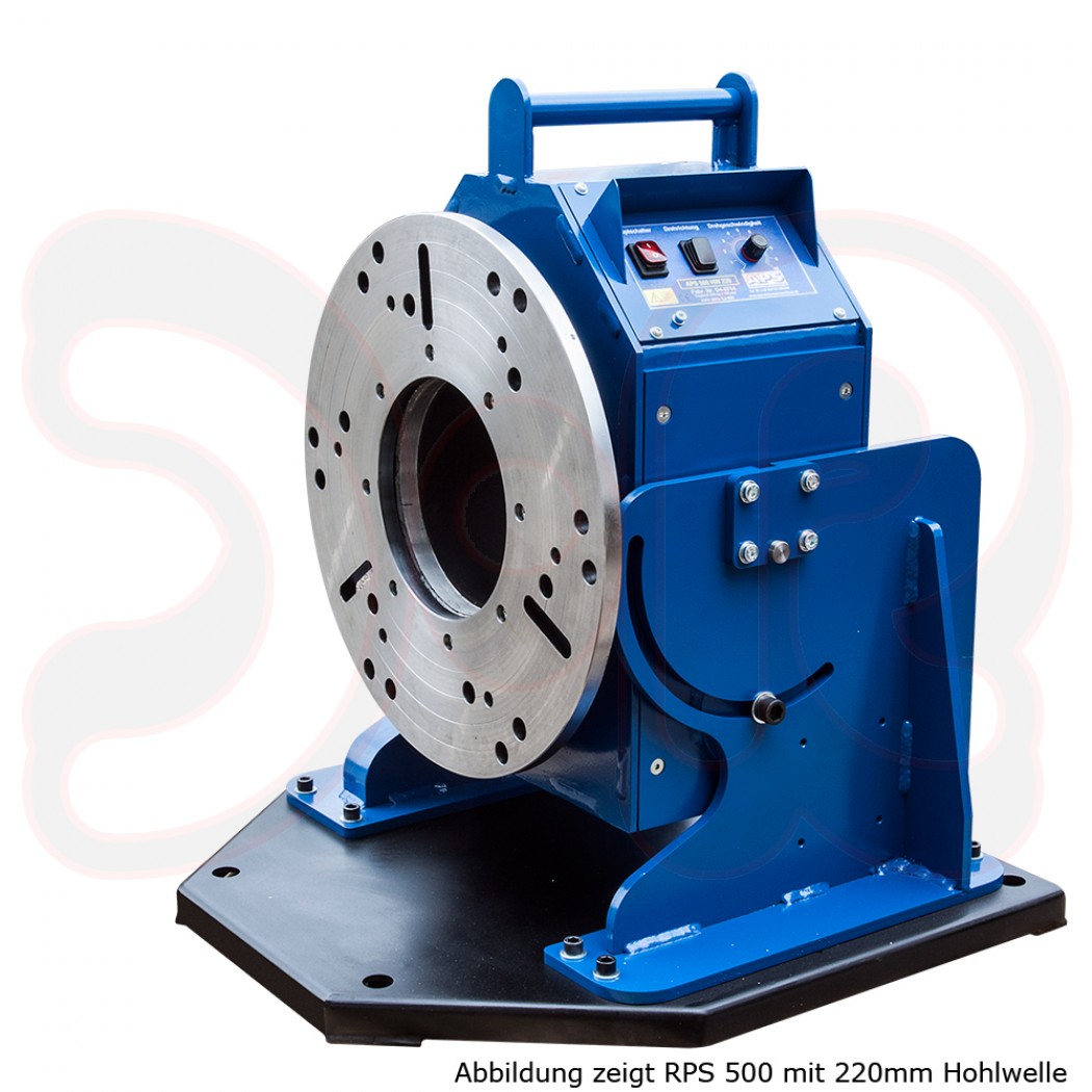 SCAPP Automation Schweißdrehtisch RPS 500, bis 500kg, mit Hohlwelle 220mm, Schwenkbereich: 130°