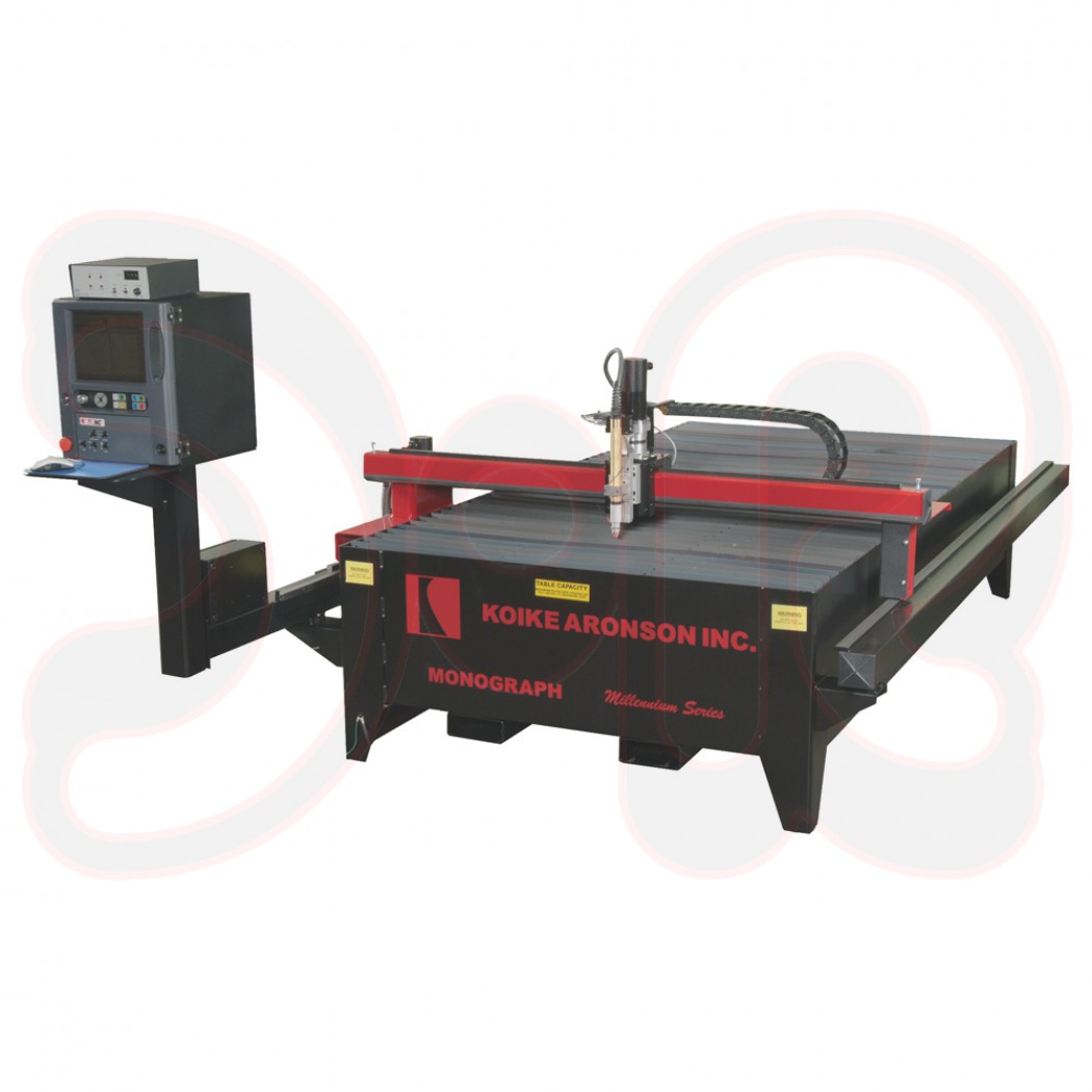 HYPERTHERM Plasmaschneidmaschine Monograph 1650 mit Burny Phantom CNC, mit Schneidtisch ohne Filter