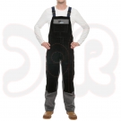 WELDAS ArcKnight Schweißerlatzhose, Gr. M 48/50, 520 g/m², flammenres. Baumwolle, Lederverstärkung