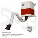 TEKA CAREMASTER Stationäre mechanische Filteranlage mit 1 Absaugelement Arm 3 m RAG