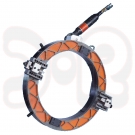 SCAPP pneumatische Rohr-Anfasmaschine PIPE 80, f. durchlaufende Rohrleitungen, für Rohr-Ø 10-80 mm