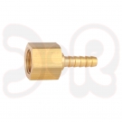 Mutter G 1/4" R mit Tülle DN 5 aus Messing, passend für Argondruckminderer