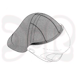 SPEEDGLAS 9100 FX und FX Air Kopfschutz, lang